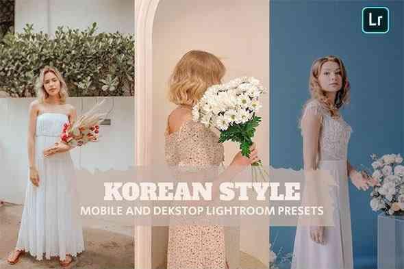 Korean Style Lightroom Presets Dekstop and Mobile