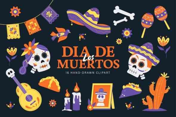Day of the Dead Vector Illustrations