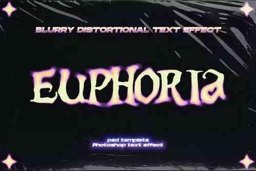 Euphoria Blurry Text Effect
