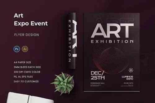 Art Expo Event Flyer
