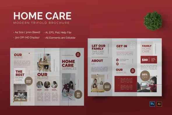 Home Care - Trifold Brochure