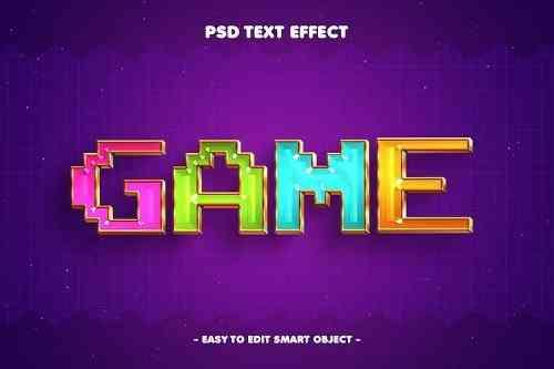 Arcade Game Psd Layer Styles Text Effect