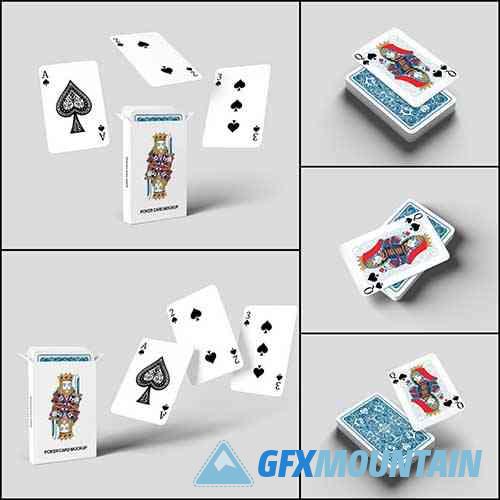 Poker Card Mockups