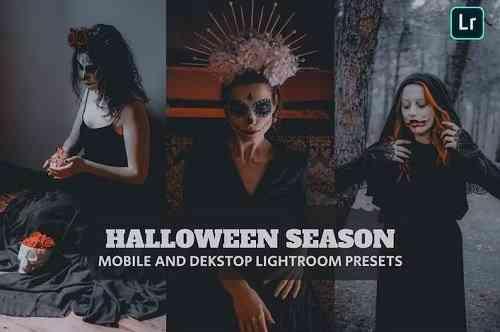 Halloween Season Lightroom Presets Dekstop Mobile