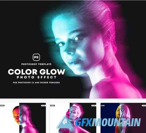 Color Glow Photo Effect