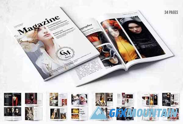 Creative Portfolio A4 & US Letter Design - 34 pgs