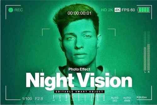 Night Vision Photo Effect