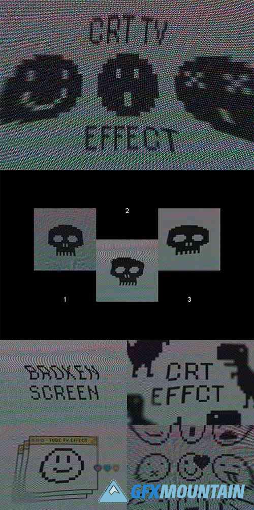 CRT TV Effect