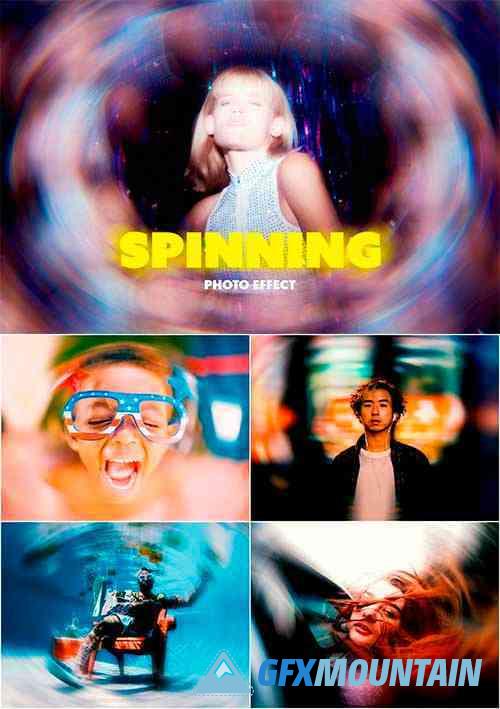 Spinning Blur Photo Effect