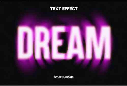 Distortion Text Effect