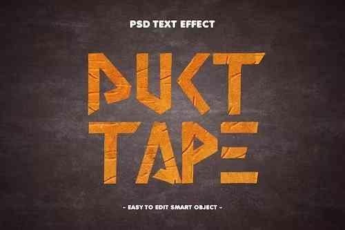 Duct Tape Text Effect Layer Style