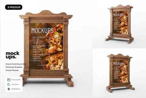 Menu Board Mockup