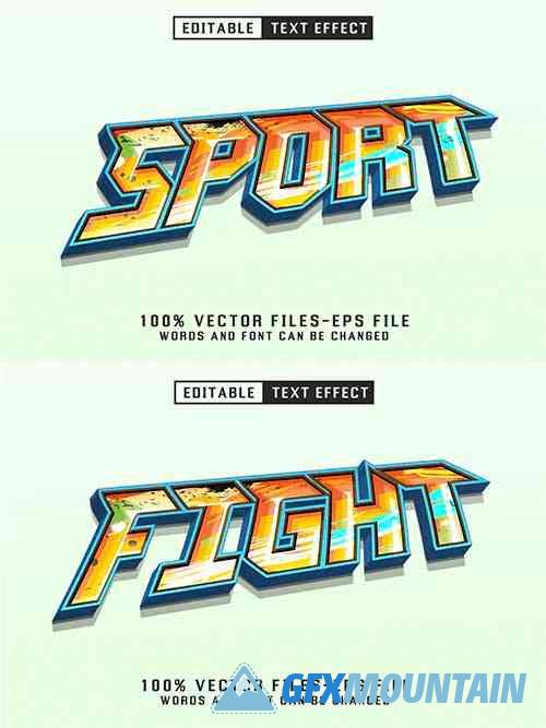 Sport Editable Text Effect