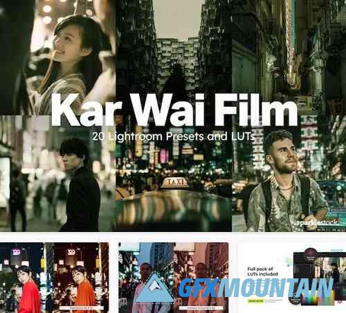 20 Kar Wai Film Lightroom Presets