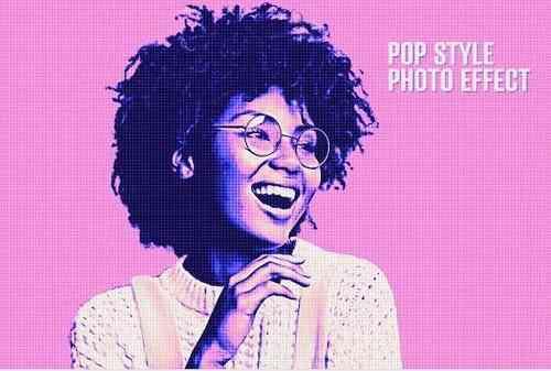 Pop Style Photo Effect