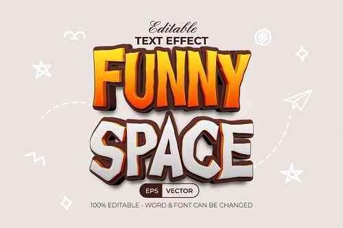 Fun Text Effect 3D Style