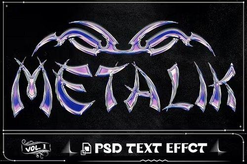 Metalic Text Effect