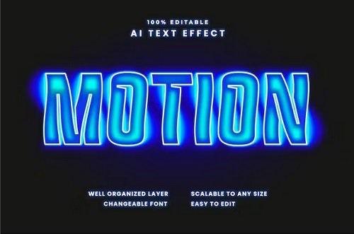 Motion Text Effect
