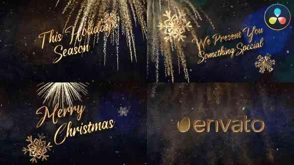 Celebrate Christmas for DaVinci Resolve