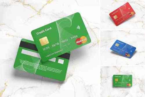 Realistic Credit Card Mockup
