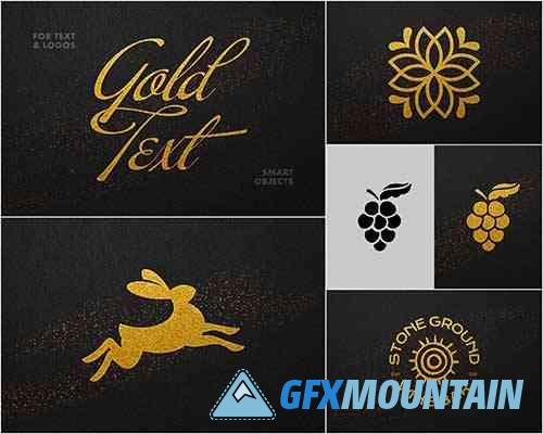 Golden Flare Text & Logo Effect