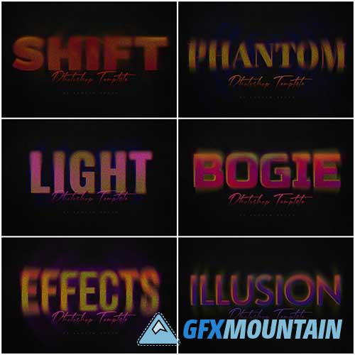 Gradient Blur Text Effect