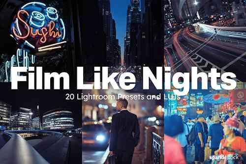 20 Film Like Nights Lightroom Preset