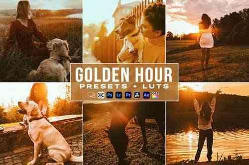 Golden Hour Video Luts Presets Mobile & Desctop