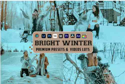 Bright Winter Luts And Presets Mobile Desktop