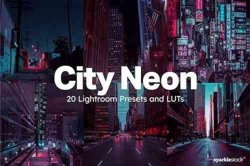 City Neon Lightroom Presets LUTs