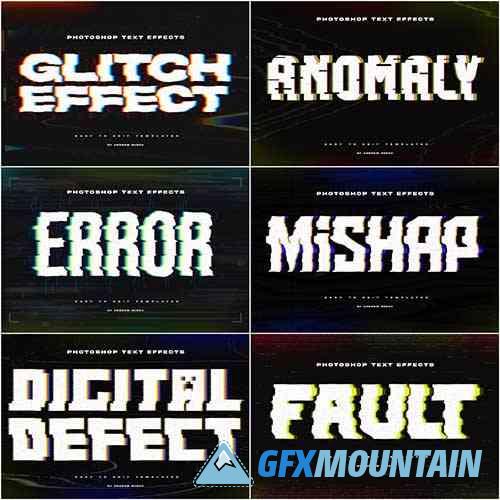 Glitch Text or Logo Effects