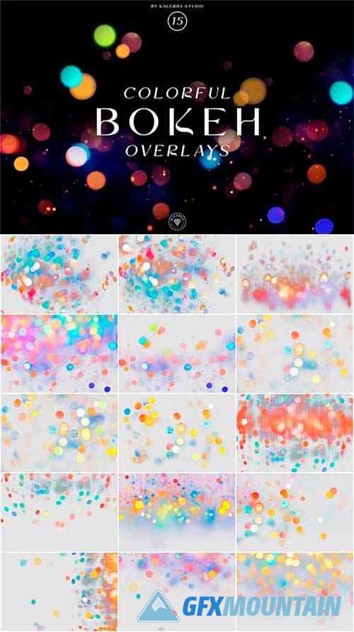 Colorful Bokeh Overlays