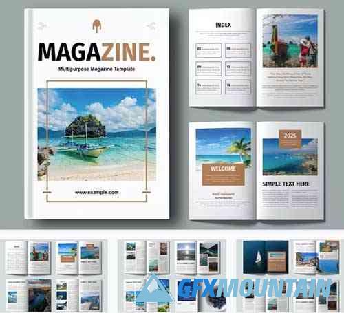 Multipurpose Magazine Template