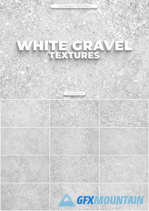 White Gravel Textures