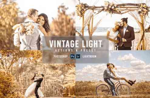 Vintage Light - Preset & Action