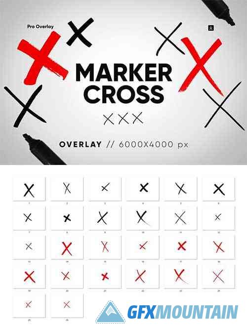Marker Cross Overlay HQ