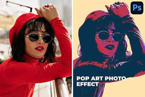 Pop art Photo effect