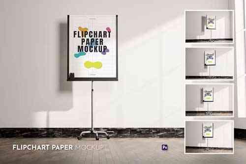 Flipchart Paper Mockup