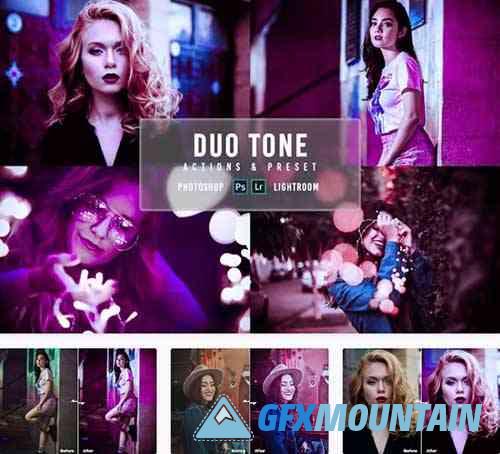 Duo Tone Preset and Action