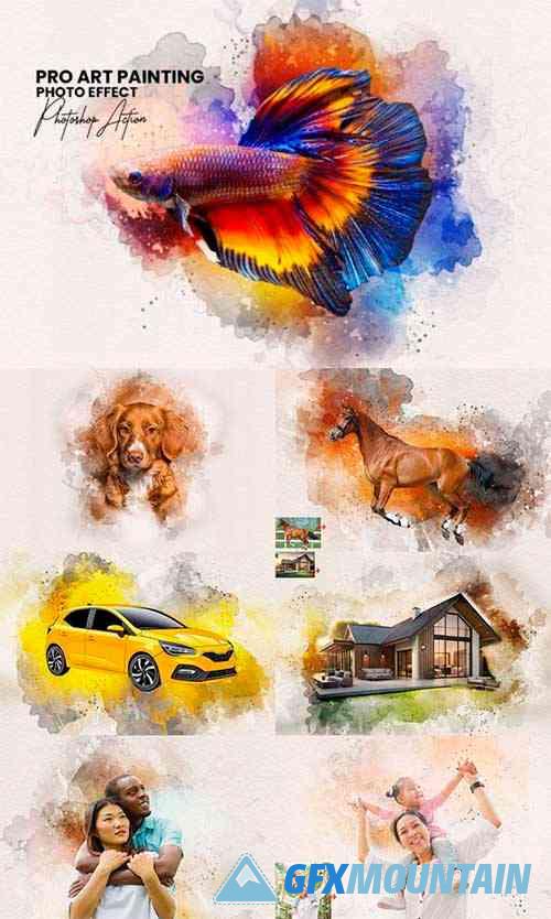 Pro Art Painting Photoshop Action