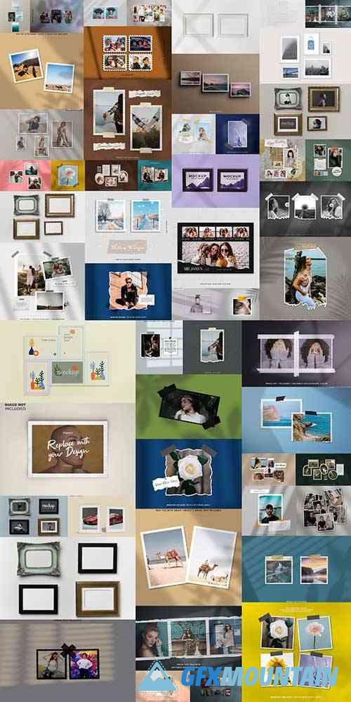 Photo Frame Premium Mockup Collections