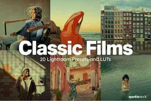 Classic Films Lightroom Presets LUTs