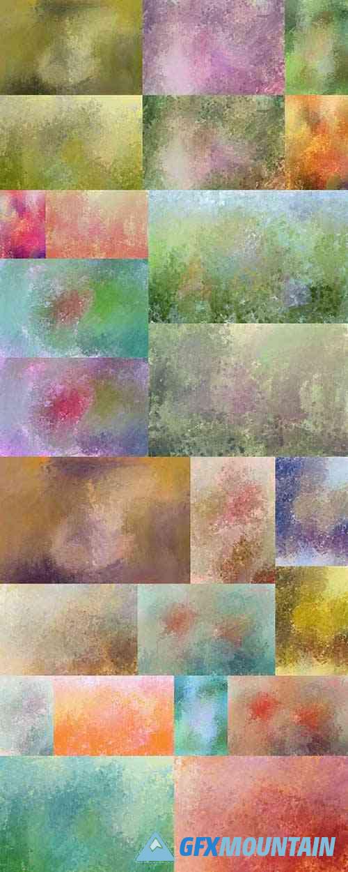 Impressionist Spring Texture Collection