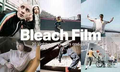 Bleach Film Lightroom Presets LUTs