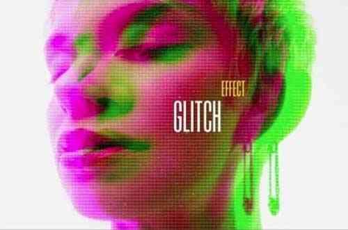 Digital Glitch Effect