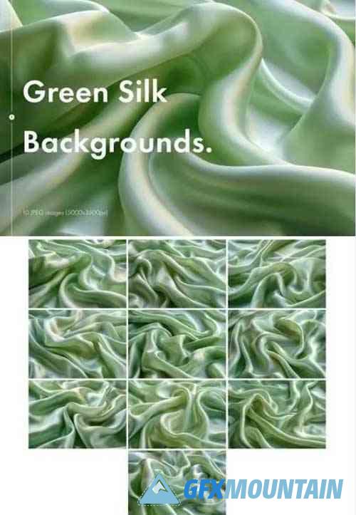 Green Silk Backgrounds