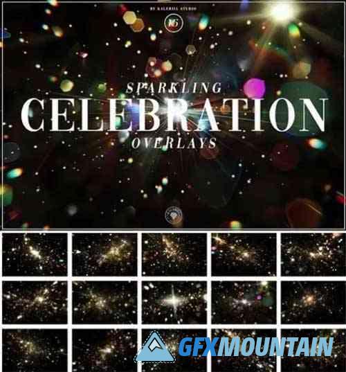 Sparkling Celebration Overlays