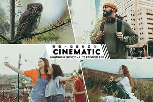 Cinimatic Lightroom Presets + Luts Premiere Pro