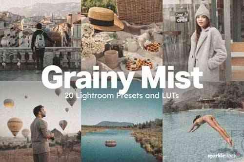 Grainy Mist Lightroom Presets and LUTs