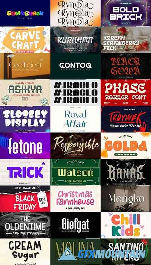 Special Fonts Bundle